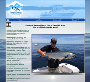 coastal chrome salmon fishing charters campbell river vancouver island
